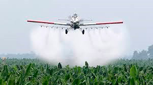 Fumigación aérea