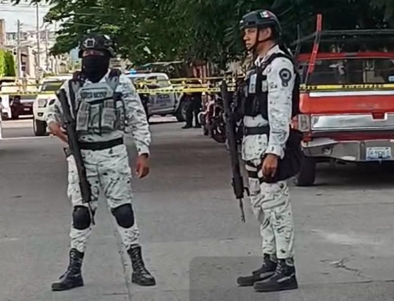 Guardia Nacional granada en Cortazar.