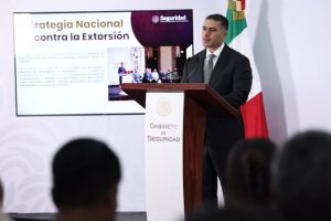Omar García Harfuch estrategia extorsión