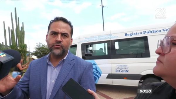 Adrián Mata, titular del Secretariado Ejecutivo del Sistema Estatal de Seguridad Pública.