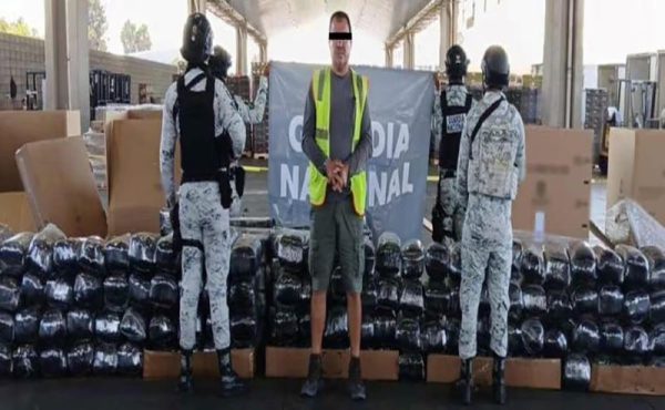 Droga en garita de Tijuana