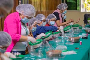 Elaboración de prótesisde mama.