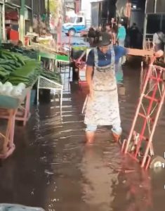 Inundación mercado de abastos