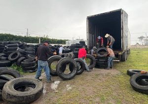Llantas para reciclaje