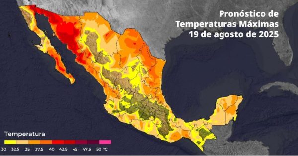 Mapa del tiempo 19VIII25