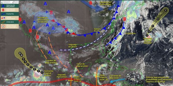 Mapa del tiempo 25VIII25