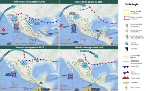 Mapa del tiempo 27VIII25
