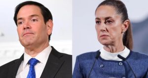 Marko Rubio y Claudia Sheinbaum