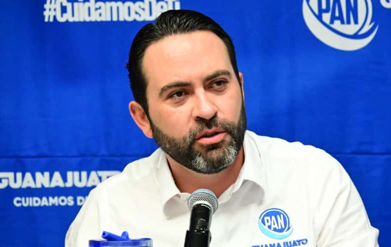 Aldo Iván Márquez Becerra, presidente estatal y diputado local del PAN.