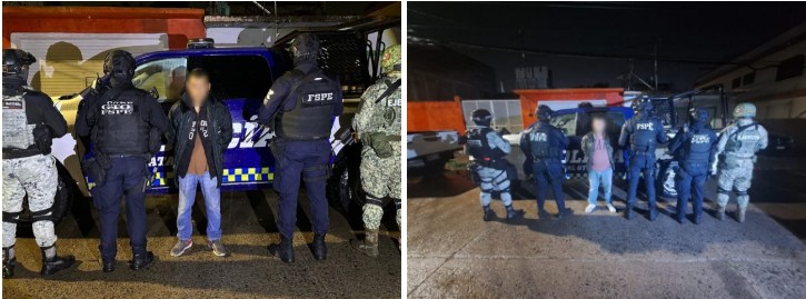 Detenidos en Irapuato