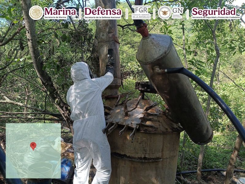 Laboratorios clandestinos en Durango.