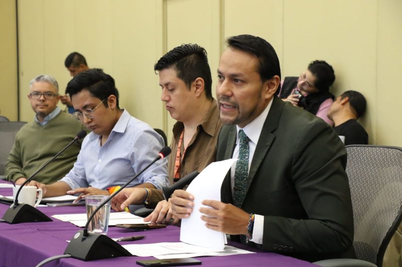 Luis Alberto Cruz Cárdenas, representante de la agrupación Diversidad Bajío.