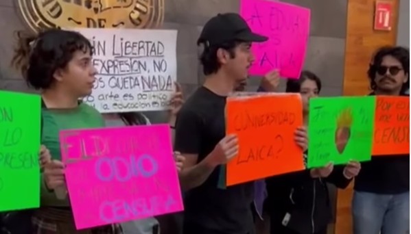 Manifestación estudiantes UG