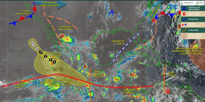 Mapa del tiempo 15IX25