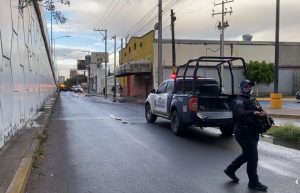 Persecución a balazos en Celaya.