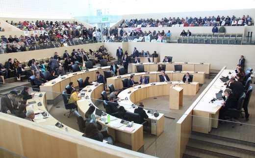 Pleno de la 66 Legislatura del estado de Guanajuato.