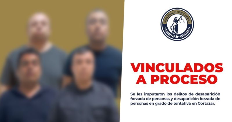 Policías de Cortazar secuestradores.