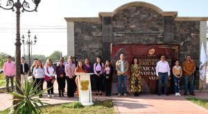Conmemoración en Villagrán reconocimiento del voto femenino.