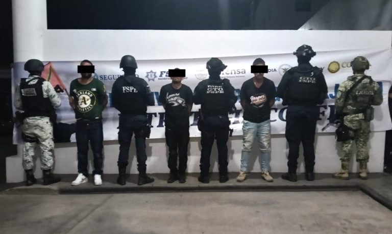 Detenidos en Santa Rosa de Lima