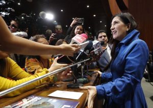 Diputada Kenia López Rabadán.