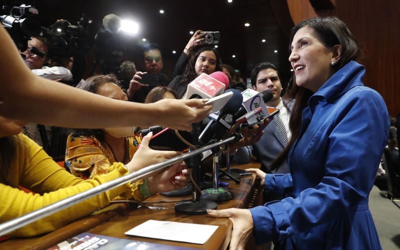 Diputada Kenia López Rabadán.