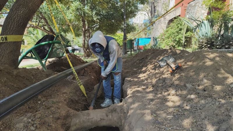 Instala el Simpaga línea morada en Los Pastitos.