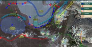 Mapa del estado del tiempo 30X25