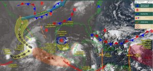 Mapa del estado del tiempo 7X25