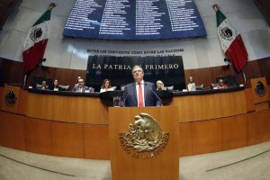 Marcelo Ebrard, comparecencia en el Senado.