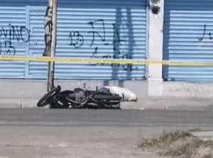 Motociclista asesinado en Irapuato