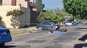 Muere mujer en choque