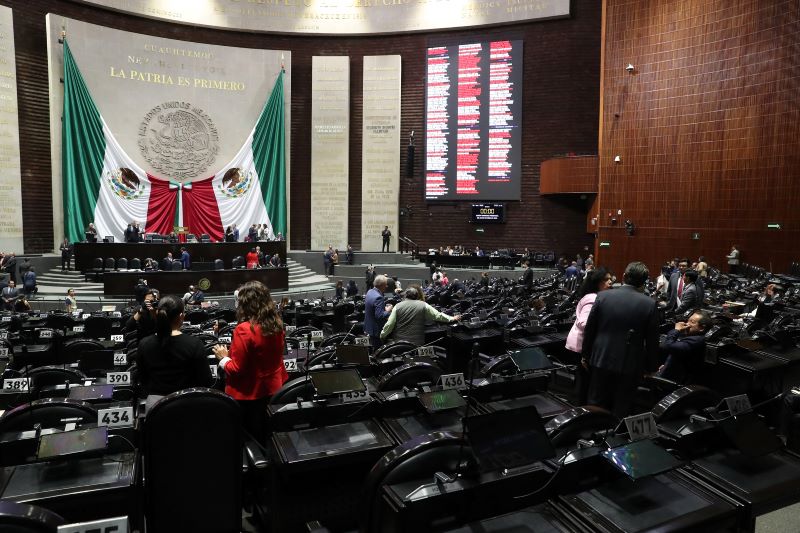 Pleno de la Cámara de Diputados.