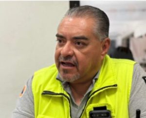 Salomón Ocampo Mendoza, director de protección civil de Celaya.