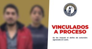Sergio Eduardo y Claudia Ivonne, presuntos extorsionadores de León.