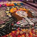 Más de mil artesanos participarán en la edición número 18 del Tapete de la Muerte en Guanajuato capital