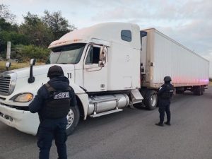 Tractocamión recuperado