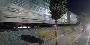 Arrollado por el tren