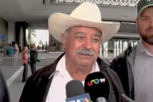 Eraclio Rodríguez Gómez, dirigente del Frente Nacional para el Rescate del Campo Mexicano.