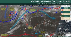 Mapa del estado del tiempo 19XI25