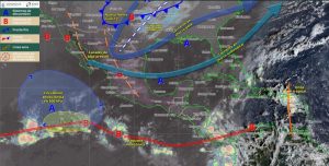 Mapa del estado del tiempo 1XI25