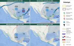 Mapa del tiempo 3XI25