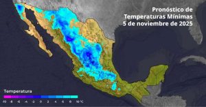 Mapa del tiempo 5XI25