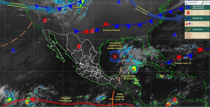 Mapa del tiempo 6XI25
