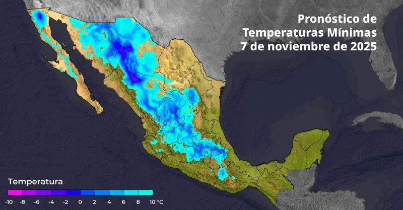 Mapa del tiempo 7XI25