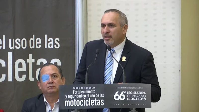 Samuel Ugalde García, secretario de seguridad ciudadana de Guanajuato capital.