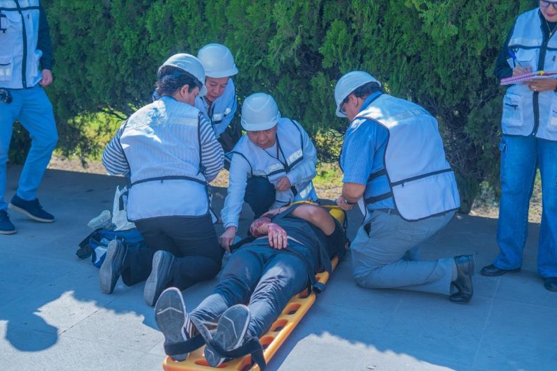 Simulacro IMSS