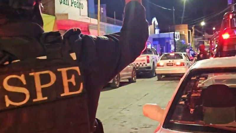 Ataque a balazos en Salamanca.