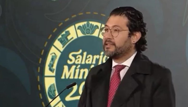 Marath Baruch Bolaños, secretario del trabajo.
