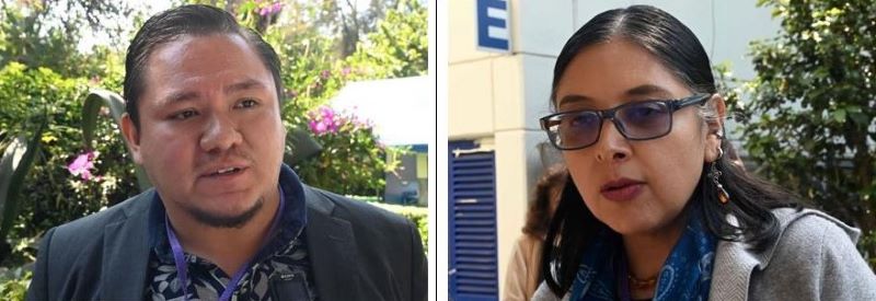 Omar González Jiménez y Carmen Gabriela Ruiz Serrano.