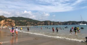 Playa mexicana.
